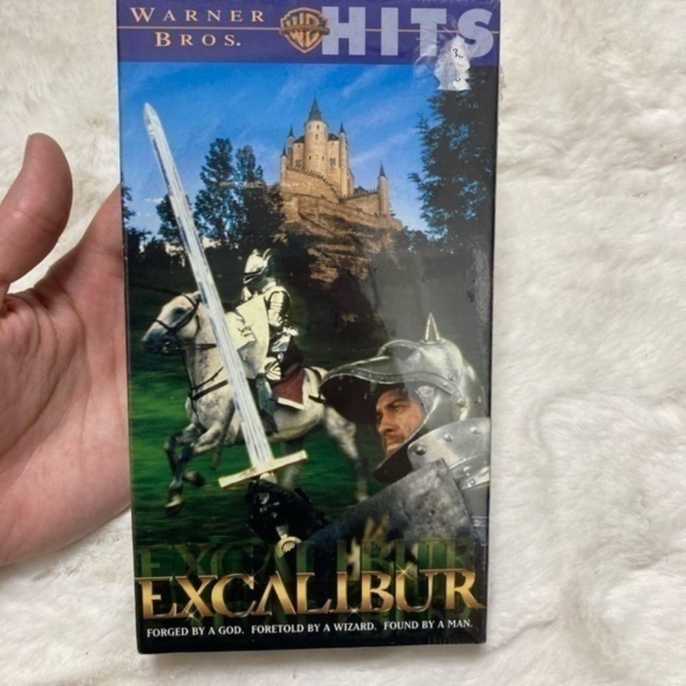 Excalibur Warner Bros VHS sealed 1998
